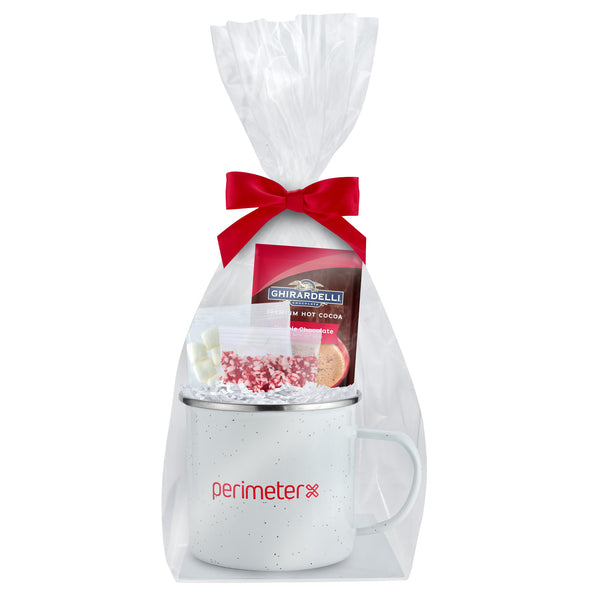 Speckled Camping Mug - 16 oz., Valentine's Day Cocoa & Smores Gift