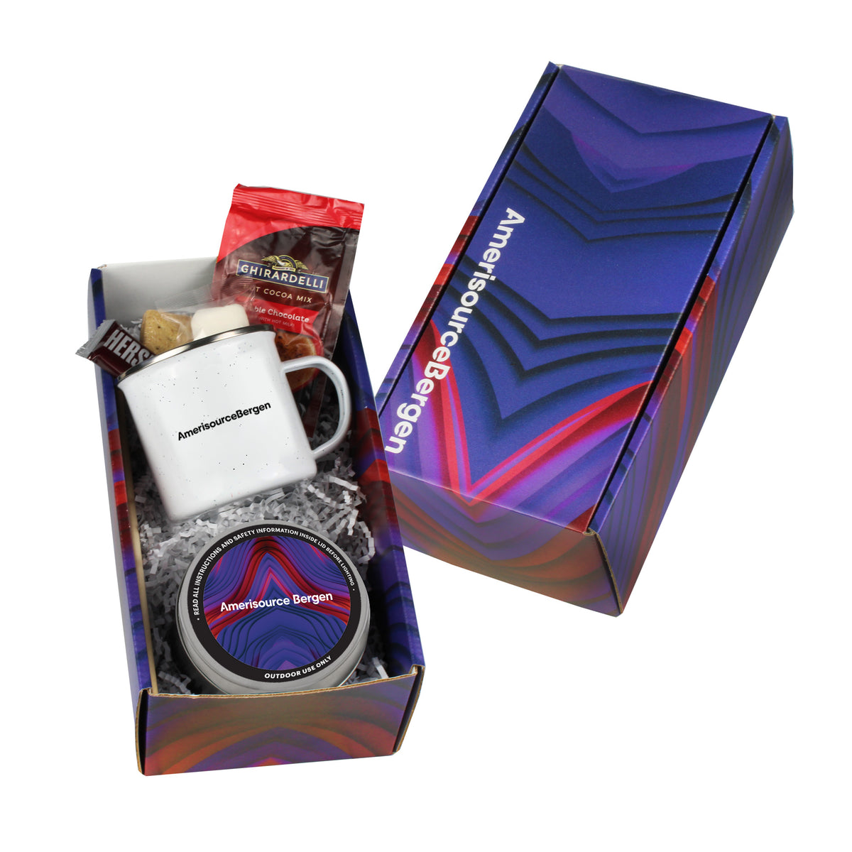 Endless Summer® S&#39;more Cocoa Speckled Camping Mug Gift Set