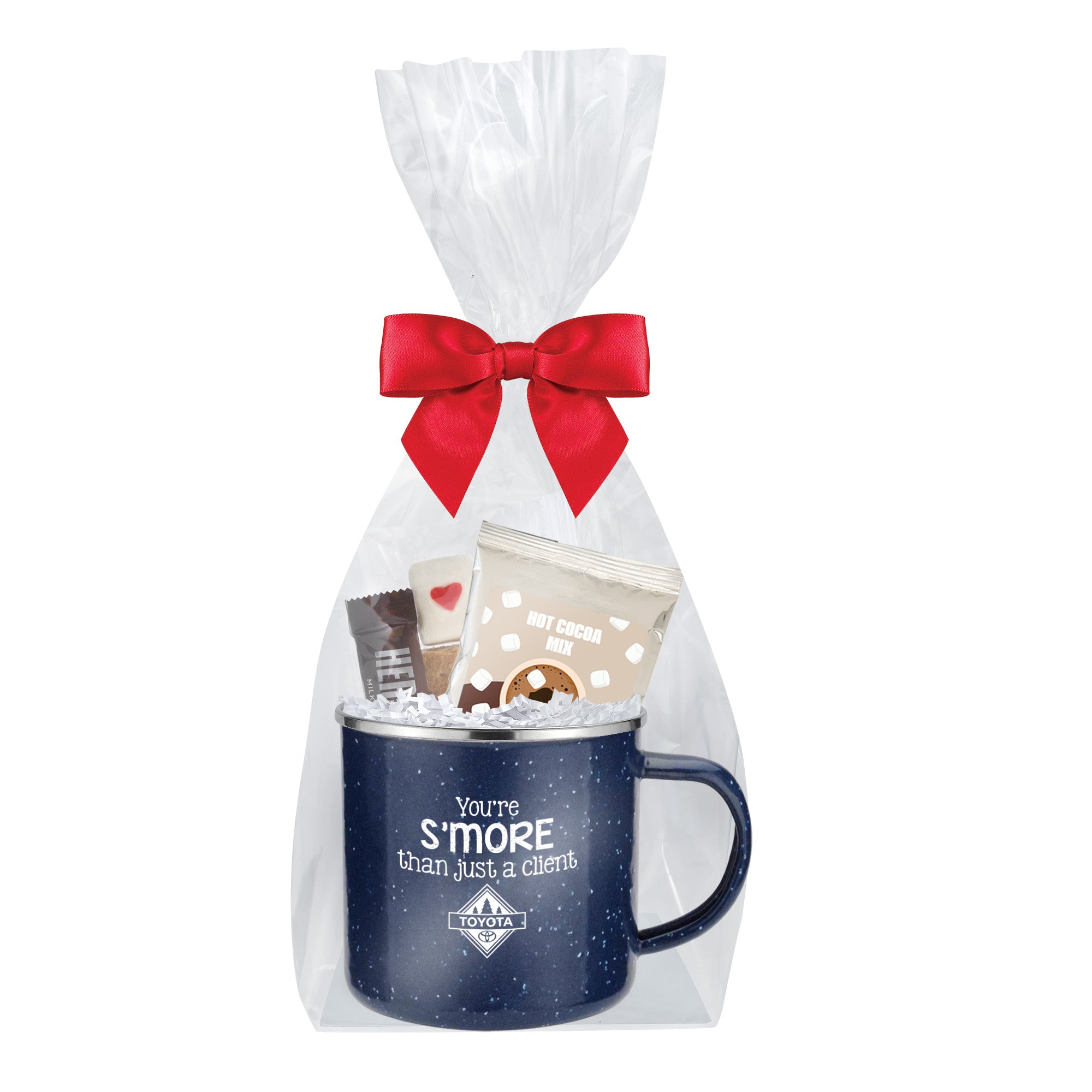 Speckled Camping Mug - 16 oz., Valentine's Day Cocoa & Smores Gift Set -  Promo Revolution