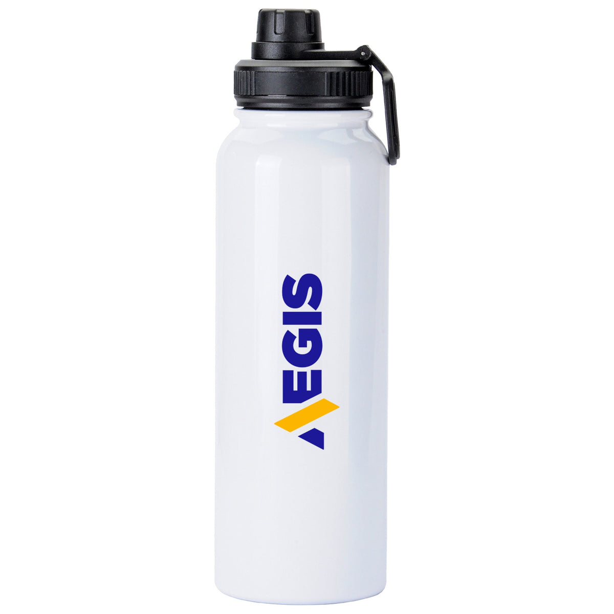 Water Bottle w/ Carry Handle - 33 oz. | White