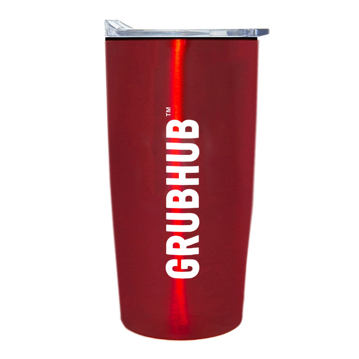 Straight Tumbler w/ Plastic Liner - 20 oz., Holiday Greetings Gift Set, White Chocolate Pretzels w/ Crushed Peppermint