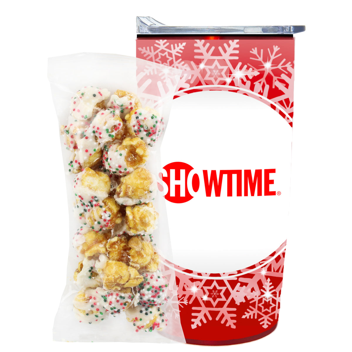 Straight Tumbler w/ Plastic Liner - 20 oz., Sugar Cookie Crunch Popcorn