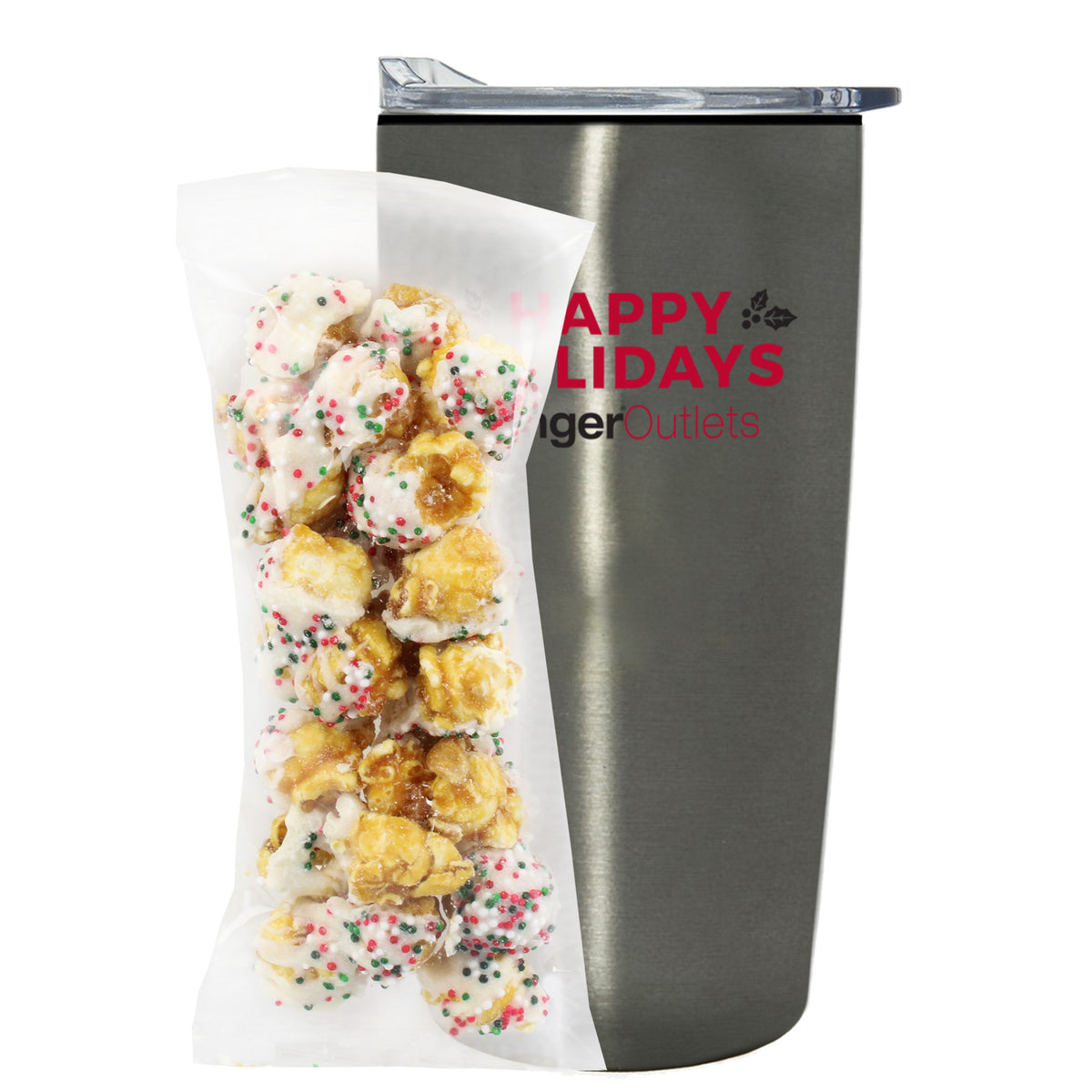 Straight Tumbler w/ Plastic Liner - 20 oz., Sugar Cookie Crunch Popcorn