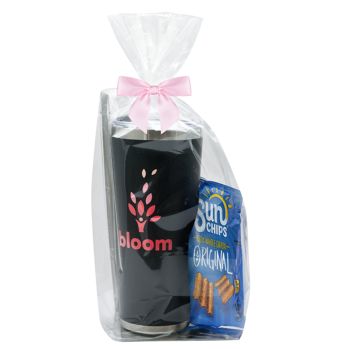 Tumbler w/ Straw - 20 oz., Sun Chips® &amp; 4C® Sugar Free Tea 2 Go® Iced Tea Packet