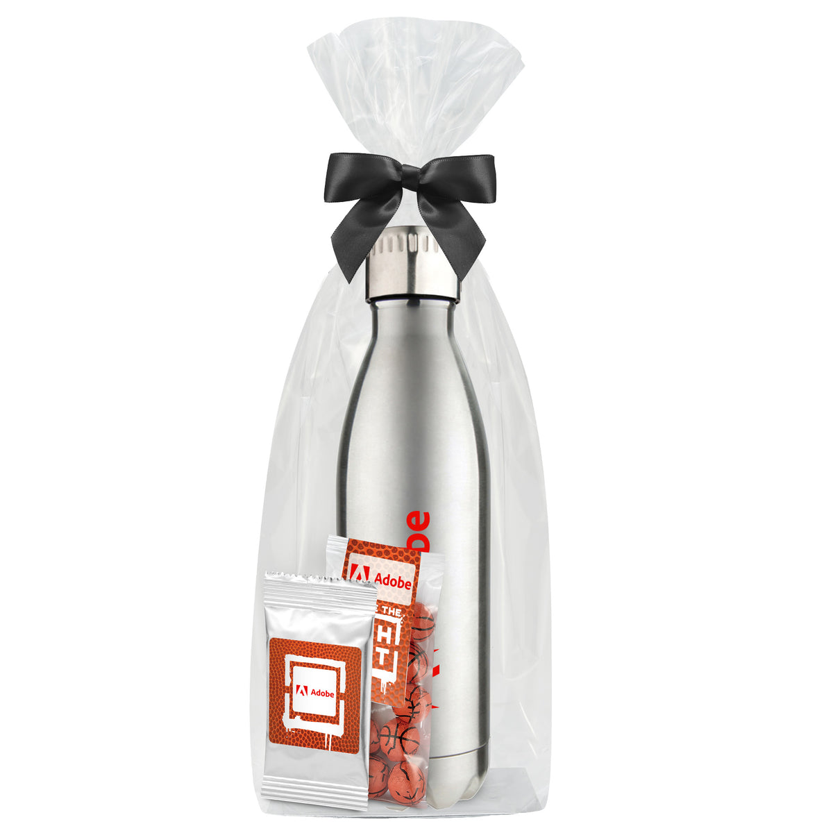 Water Bottle - 17 oz., Chocolate Basketballs (2.8 oz.) &amp; Gatorade® Drink Packet