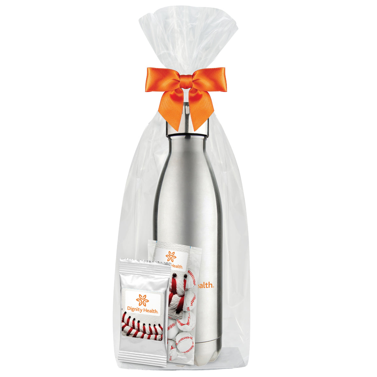Water Bottle - 17 oz., Chocolate Baseballs (2.8 oz) &amp; Gatorade® Drink Packet