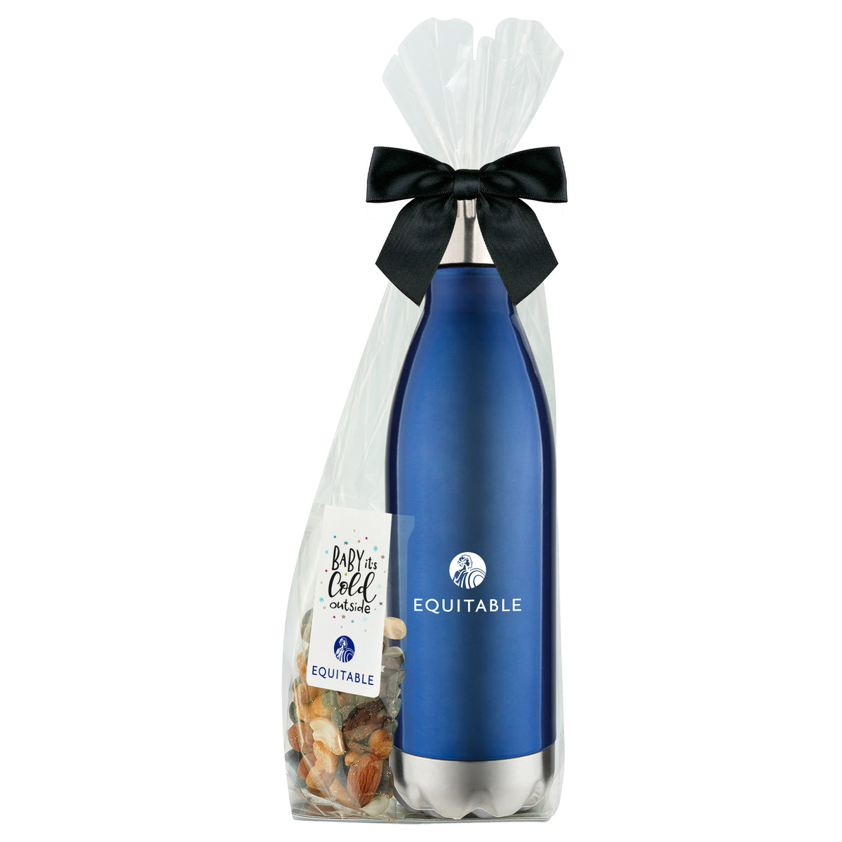 Water Bottle - 17 oz., Holiday Snack Pack w/ Espresso Mix