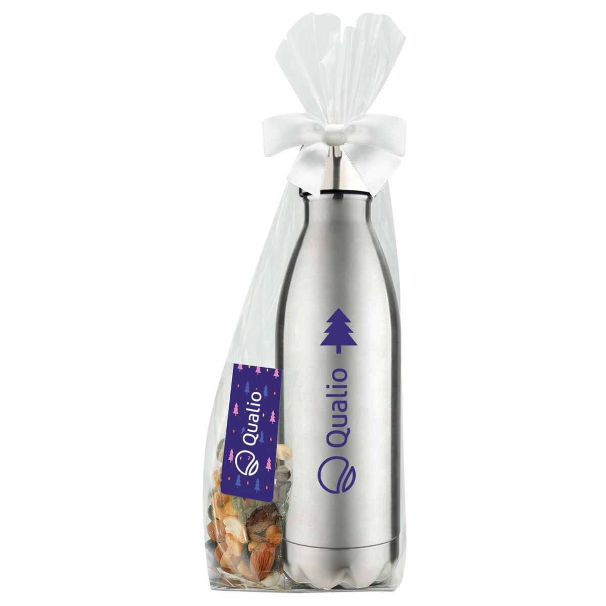 Water Bottle - 17 oz., Holiday Snack Pack w/ Espresso Mix