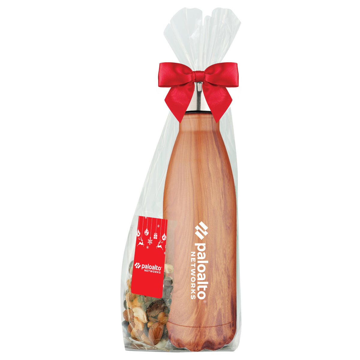 Water Bottle - 17 oz., Holiday Snack Pack w/ Espresso Mix