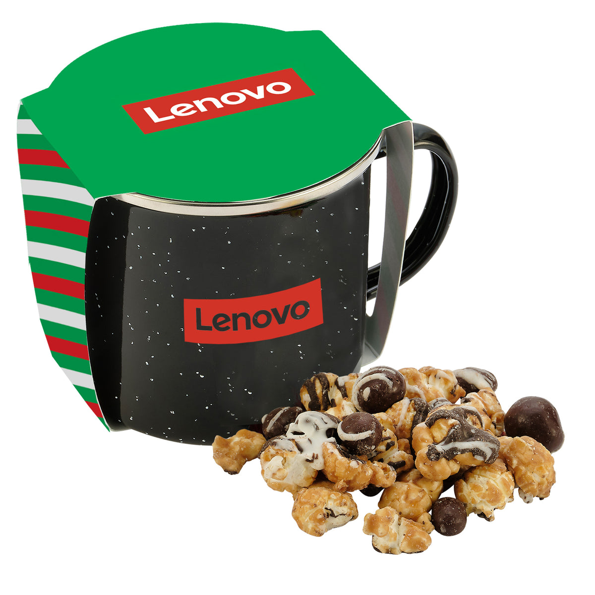 Speckled Camping Mug - 16 oz., Caramel Latte Popcorn