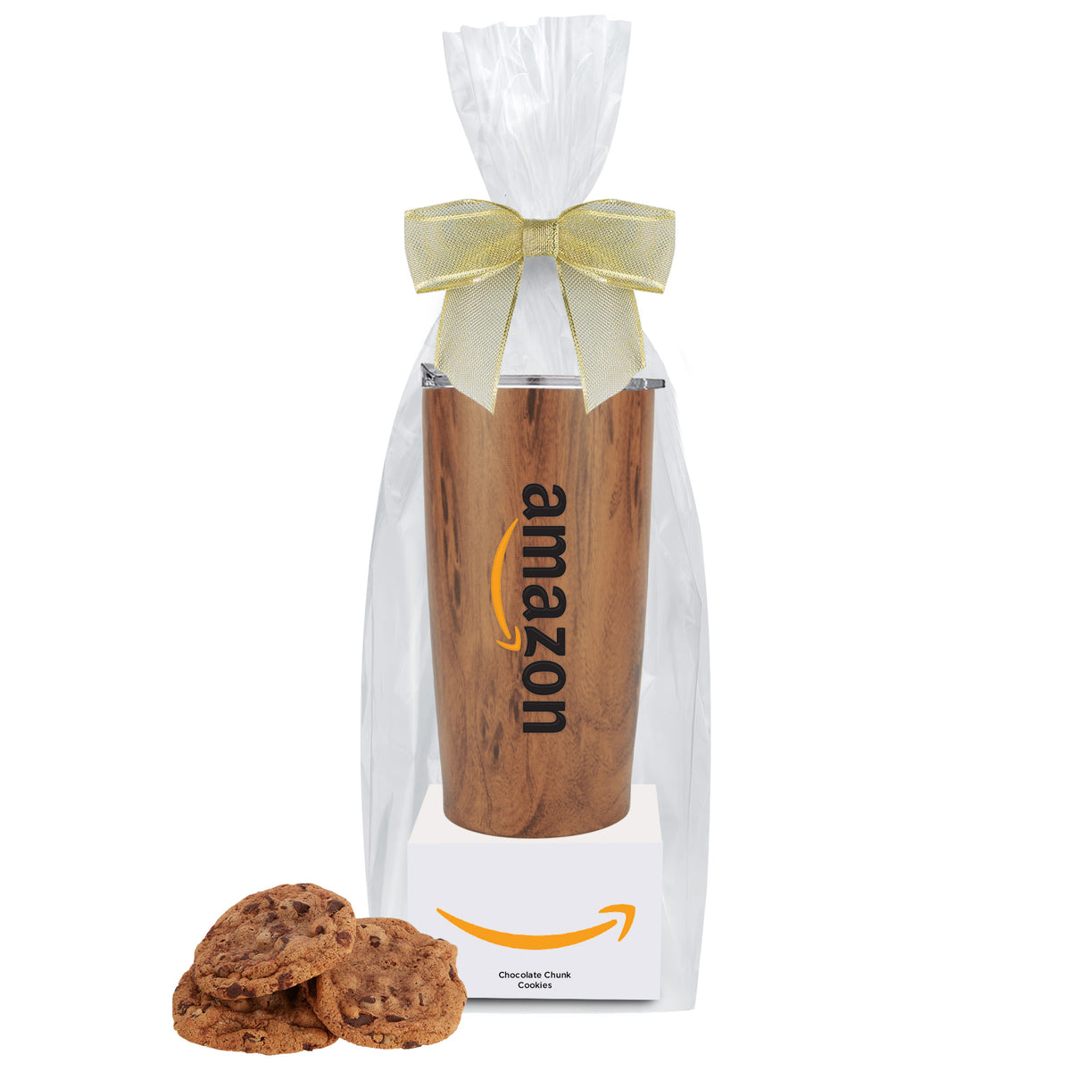 Straight Tumbler - 20 oz., Gourmet Chocolate Chunk Cookie Box