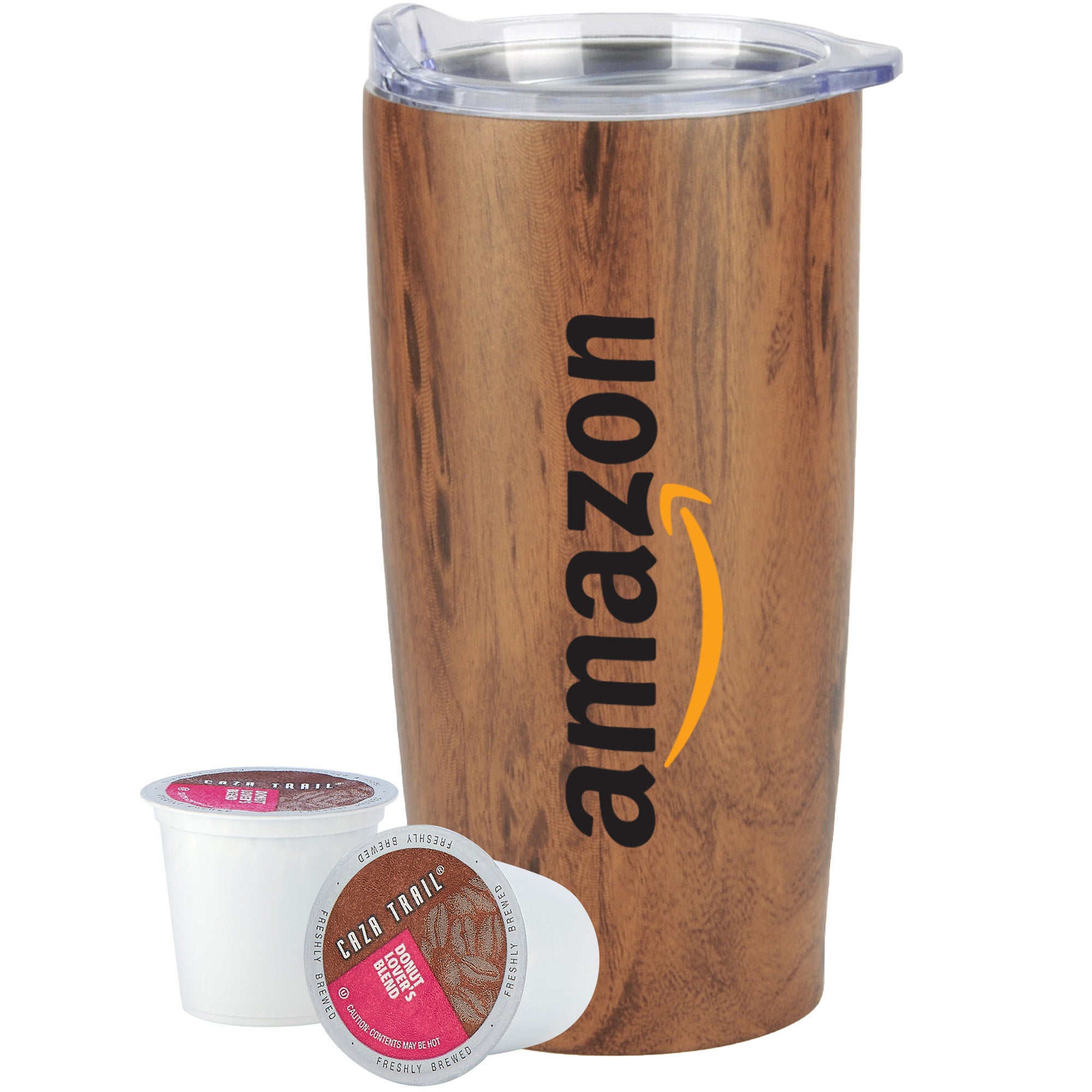 Straight Tumbler - 20 oz., Coffee Pods (2) - Promo Revolution