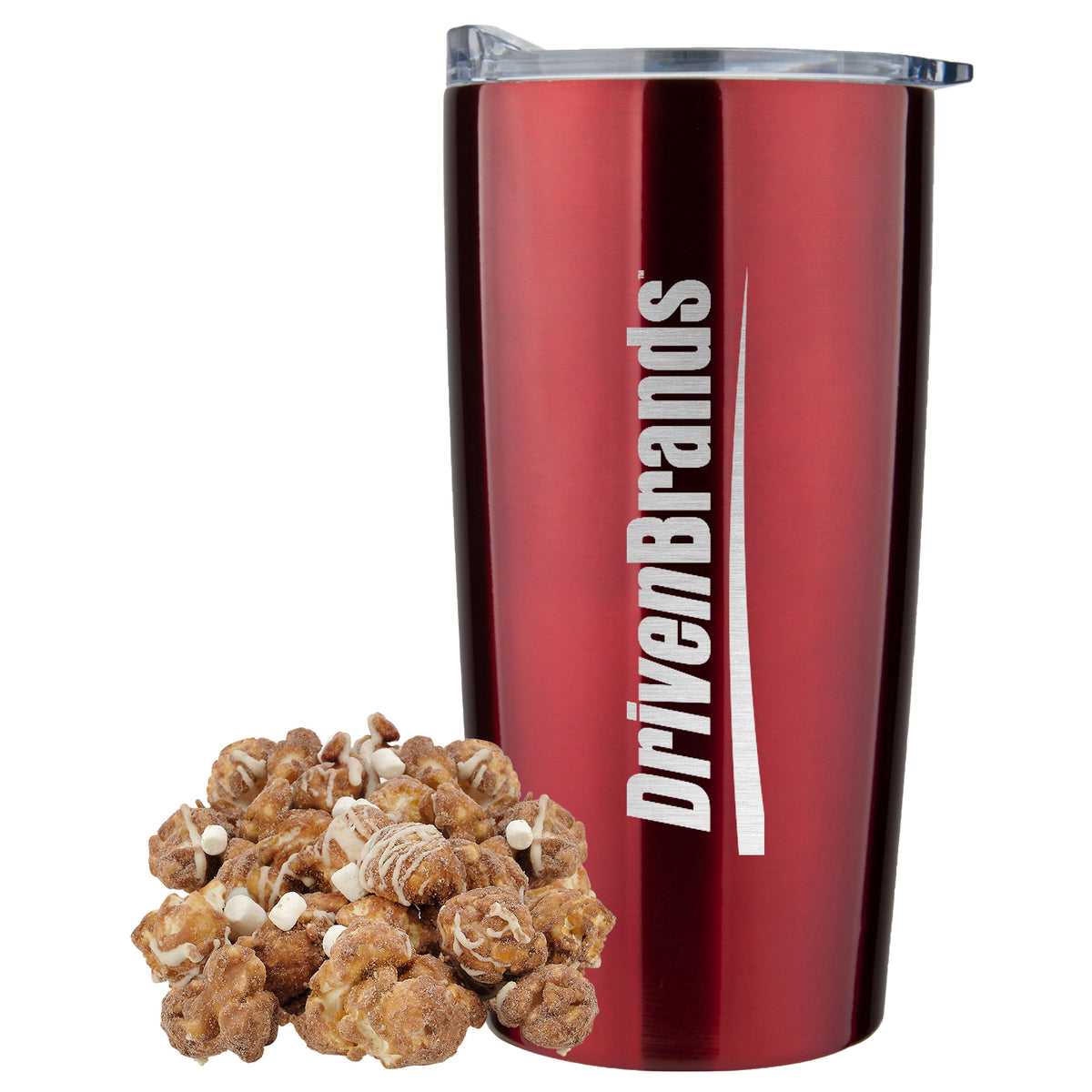 Straight Tumbler - 20 oz., Hot Chocolate Popcorn