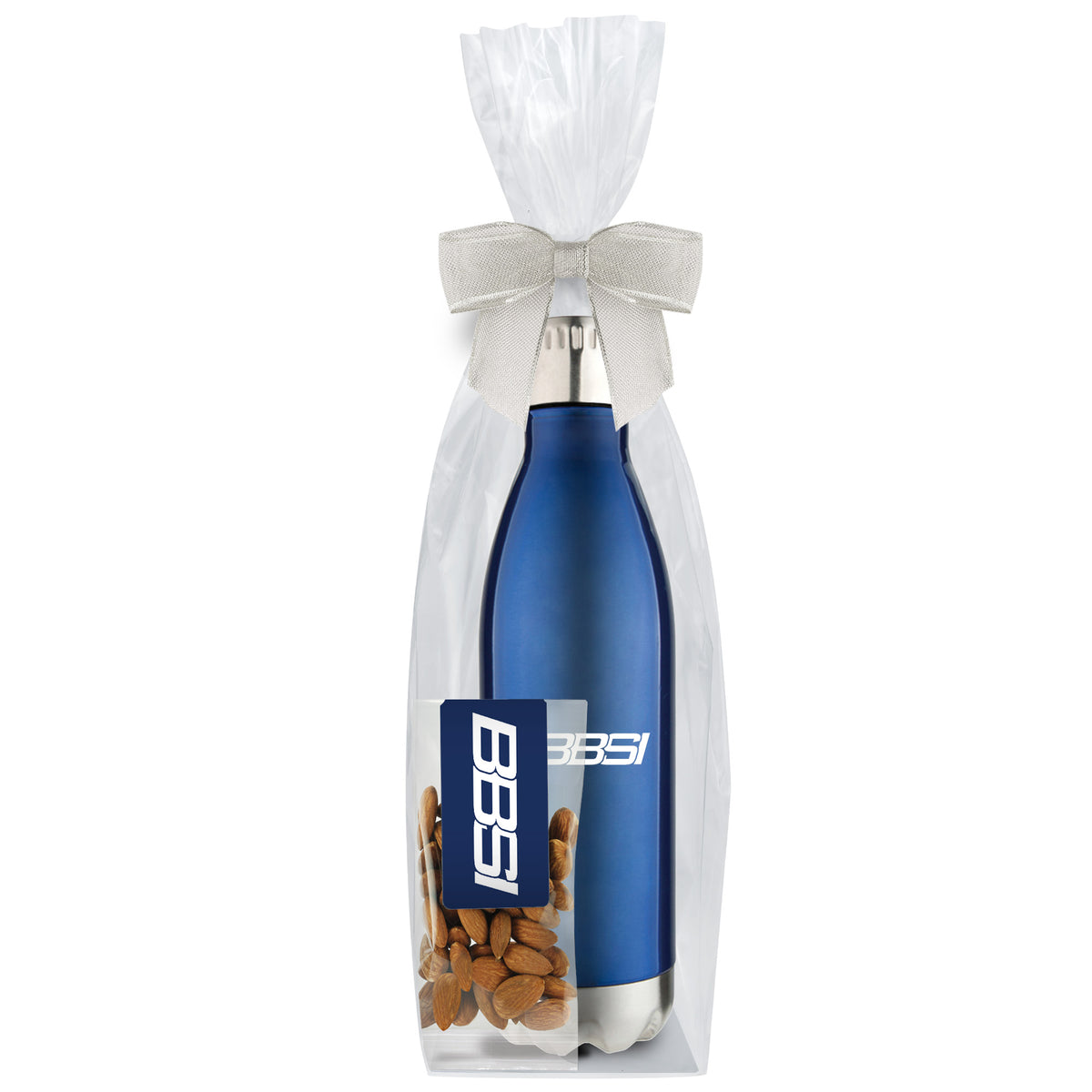 Water Bottle - 17 oz., Raw Almonds (2 oz. bag)