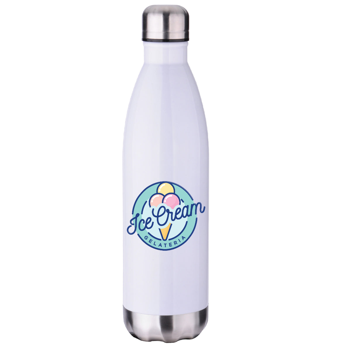 Promo Stainless Steel Slim Water Bottles (17 Oz.)